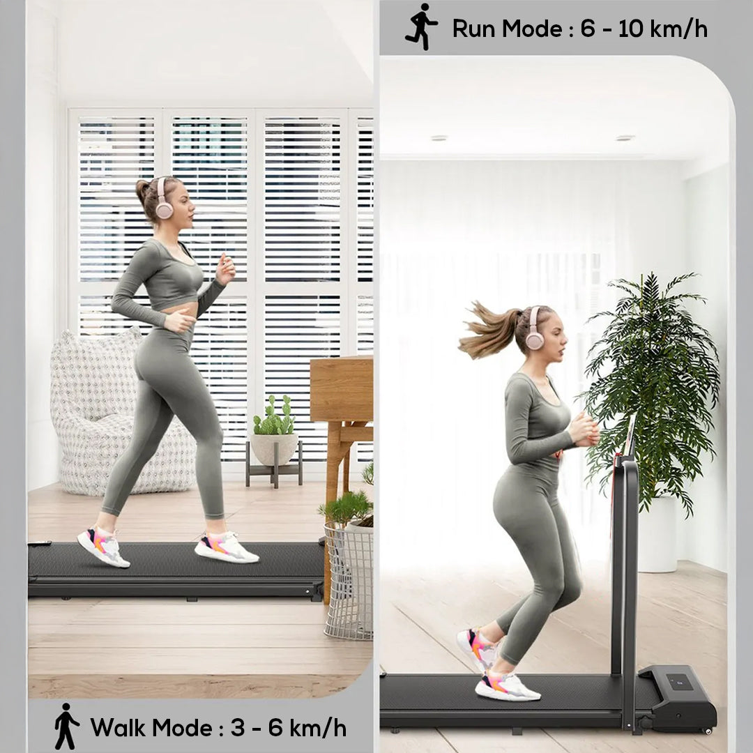 Remote-Controlled Portable Treadmill for Walking and Running