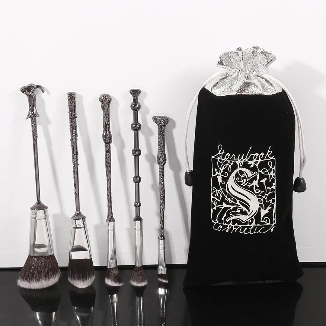 5 PCS Metallic Colour Magic Wand Brush Set