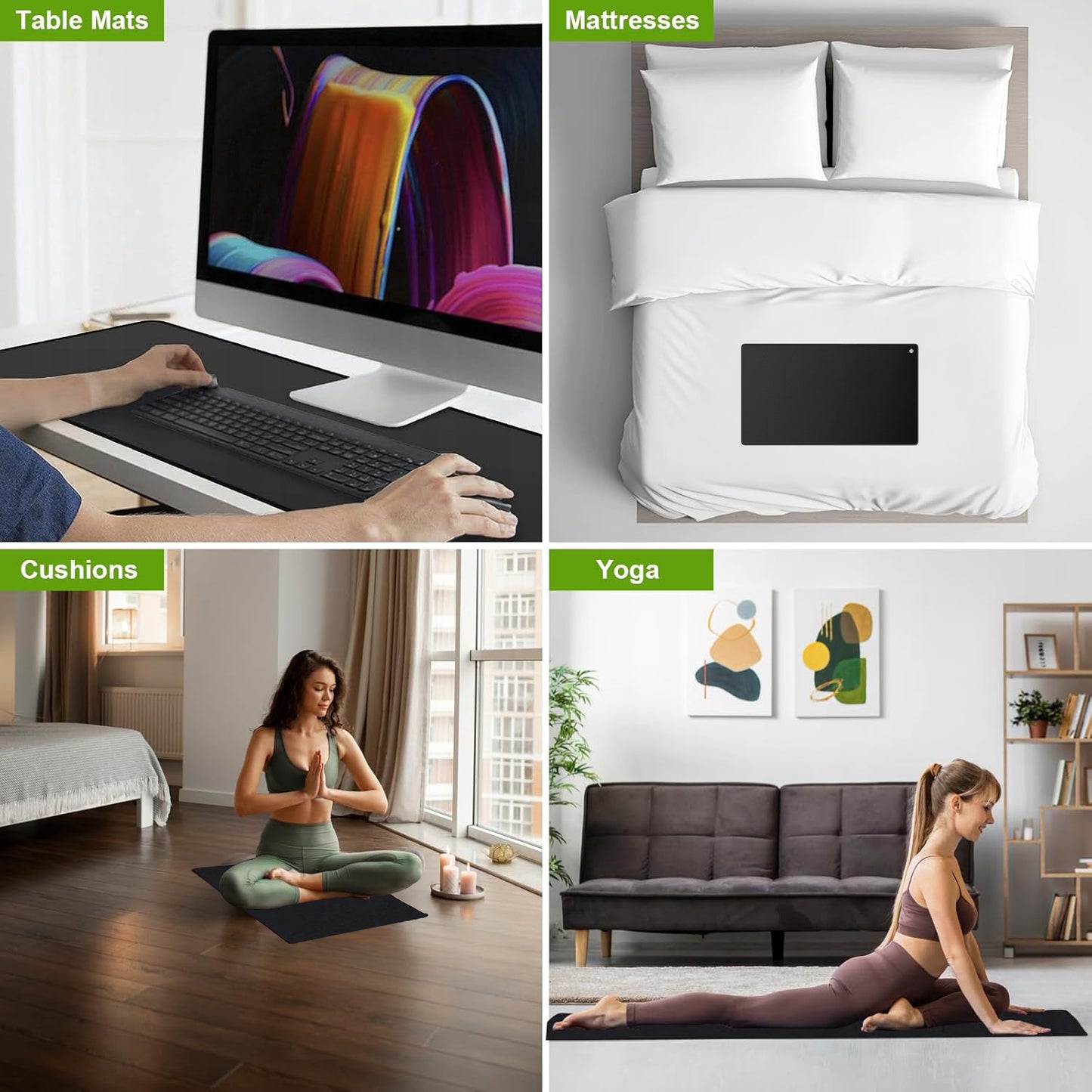 Portable Grounding Mat – Reduce Stress, Improve Sleep & Boost Wellness Anywhere