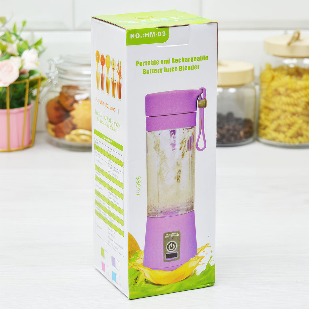 Compact Portable USB Rechargeable Blender