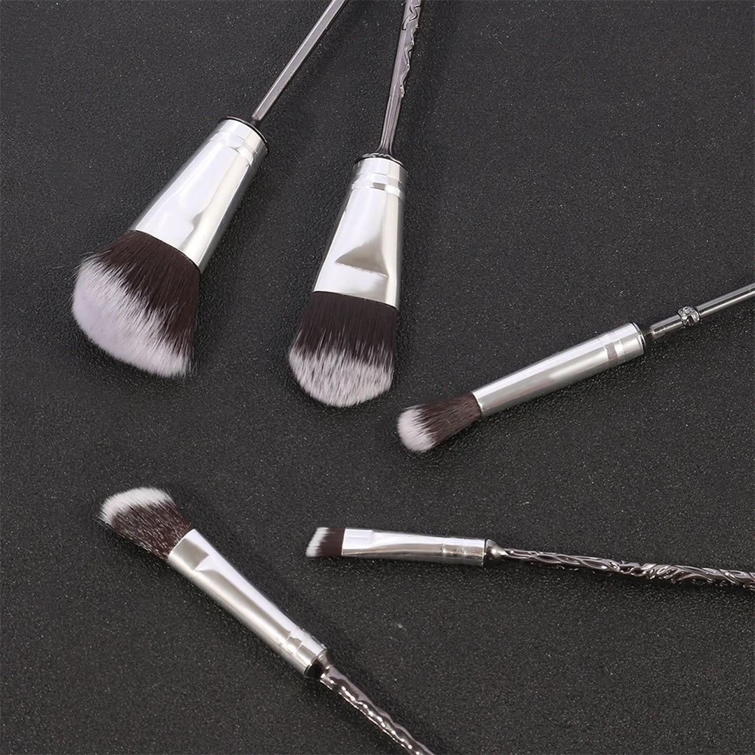 5 PCS Metallic Colour Magic Wand Brush Set