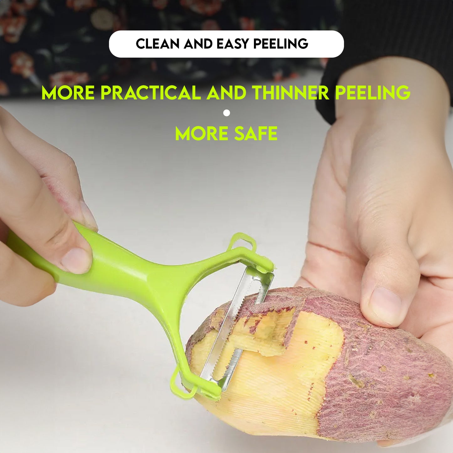 Efficient Fruit and Vegetable Cutter for Kitchen Use