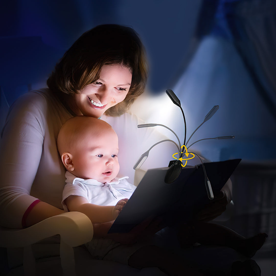 Portable, USB Rechargeable and Touch Sensor Control LED Desk Lamp