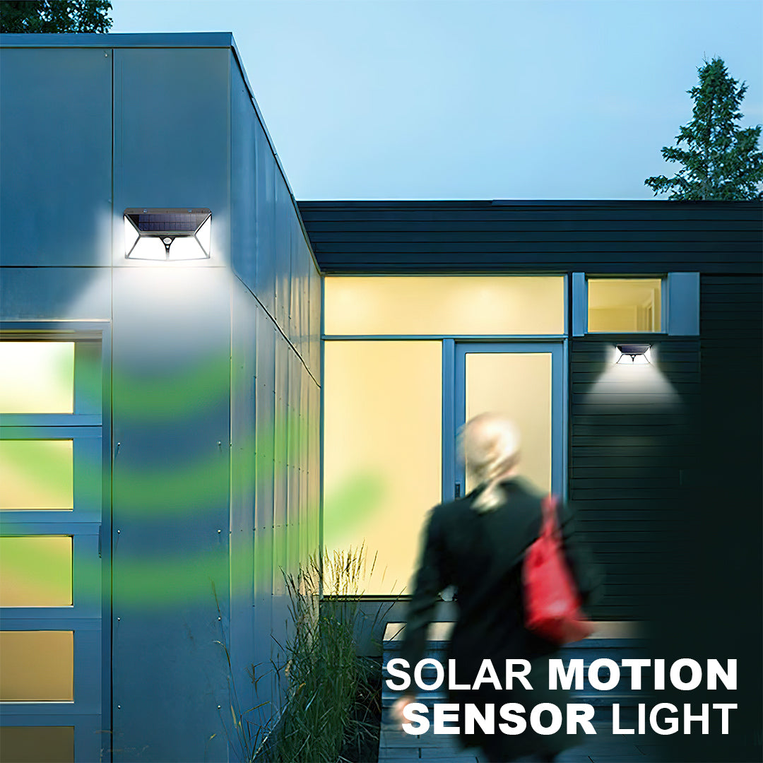 1 PCS Waterproof Solar Outdoor Light 100 LED