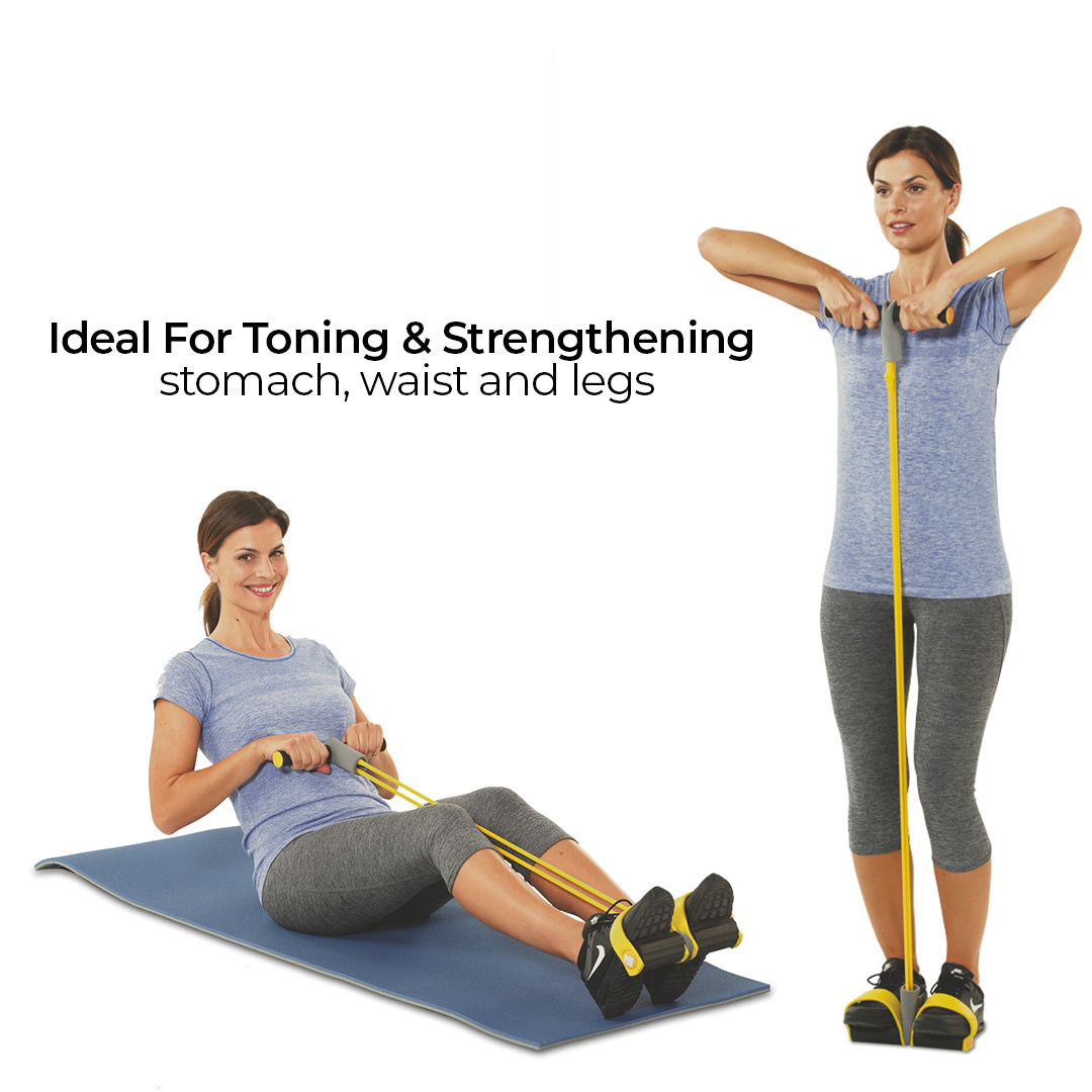 Body Resistance Band | Body Trimmer (Yellow)
