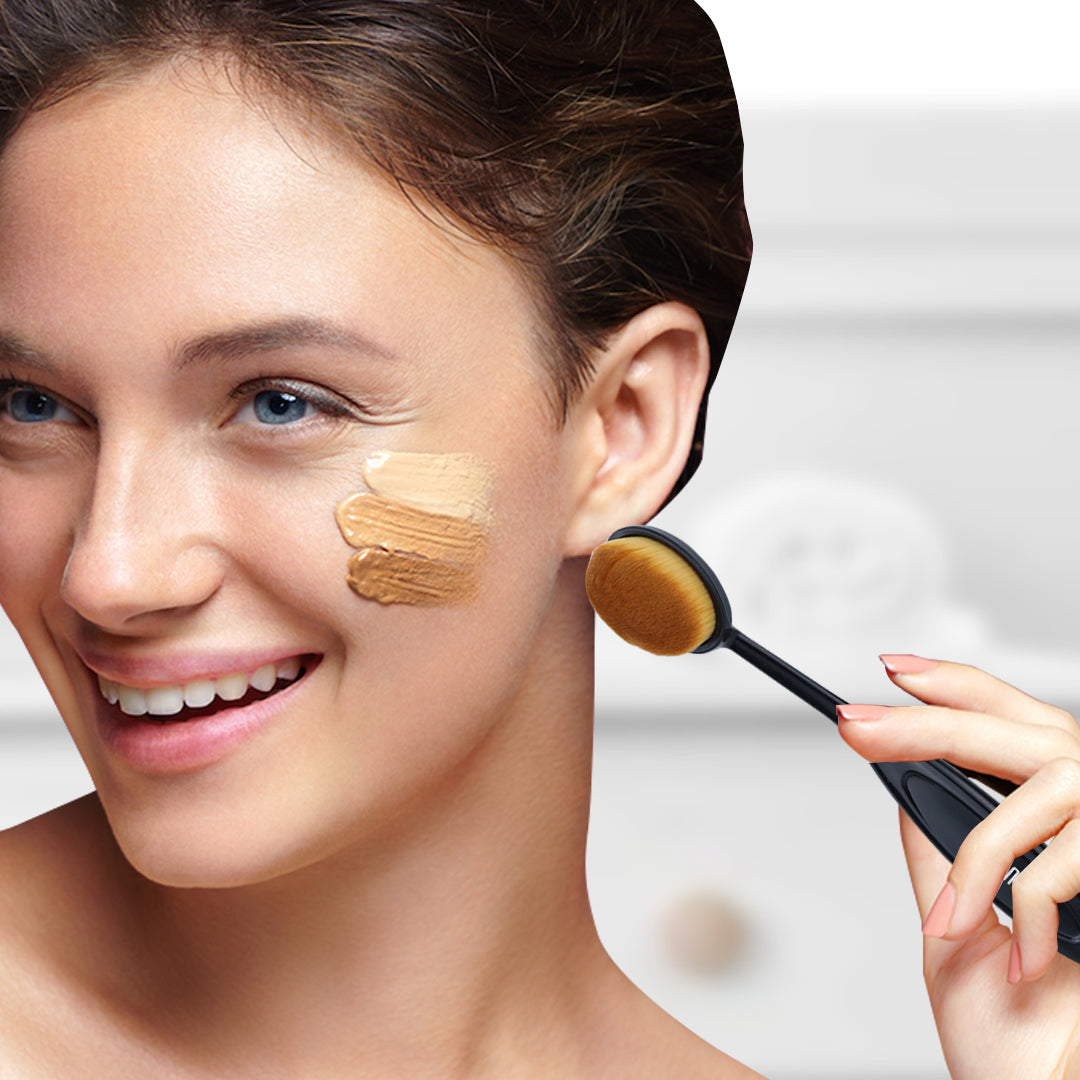 High-Quality Oval Spoon Makeup Brush for Flawless Application