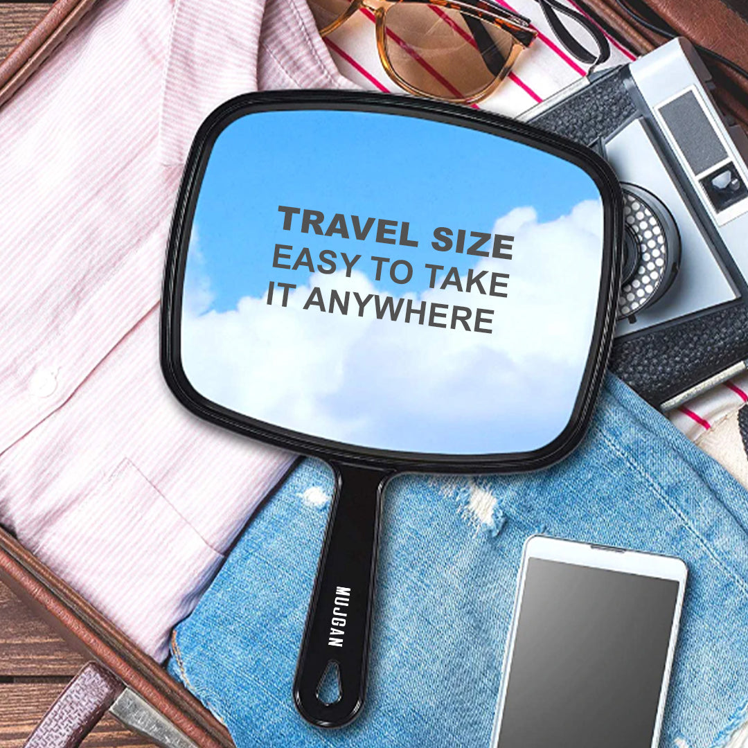 Professional Handheld Makeup Mirror 23cm x 20cm