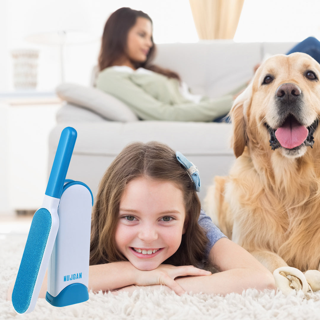 Standart and Travel Size Pet Lint Cleaning Brush