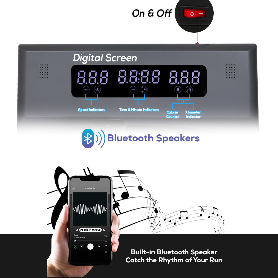 Remote-Controlled Portable Treadmill for Walking and Running