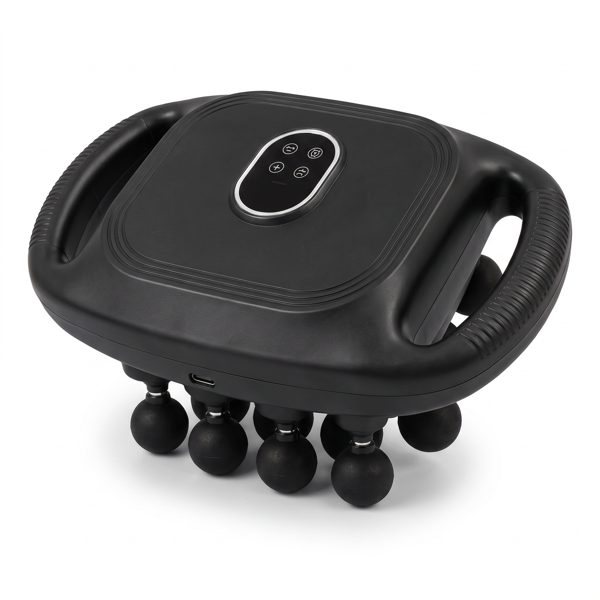 Rechargeable Handheld Body Massager – 16-Head Deep Tissue Massager for Back, Neck, Legs & Full Body | USB-C Cordless Portable Massage Device