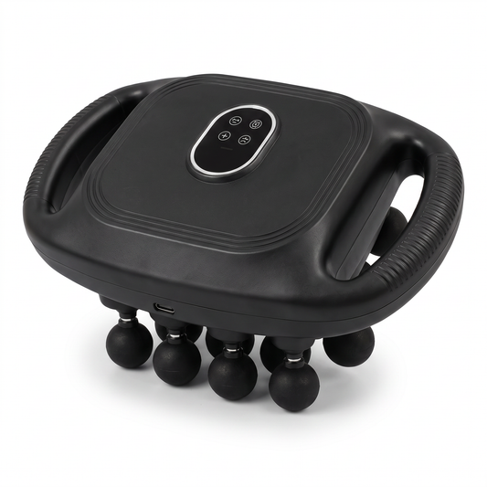 Rechargeable Handheld Body Massager – 16-Head Deep Tissue Massager for Back, Neck, Legs & Full Body | USB-C Cordless Portable Massage Device