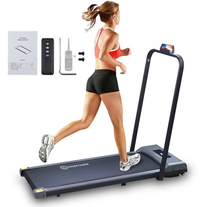 Remote-Controlled Portable Treadmill for Walking and Running