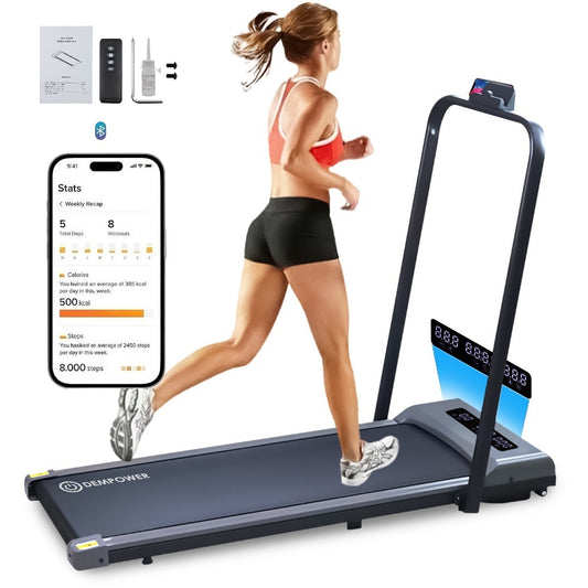 Remote-Controlled Portable Treadmill for Walking and Running