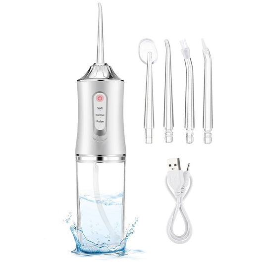 Cordless Water Flosser Oral Irrigator with 3 Modes and USB Rechargeable Design