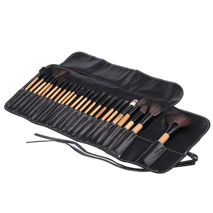 24 PCS With Bag Professional Makeup Brush Set