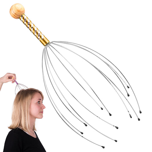 Relaxing 1 Piece Head Massager Wire for Stress Relief