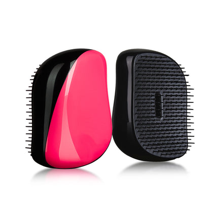 Ergonomic Easy Grip Detangling Hair Brush in Pink