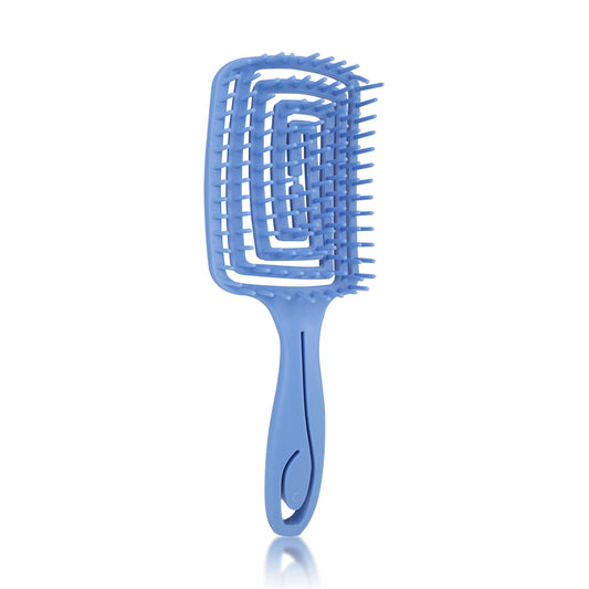 Vegan Hair Detangling Comb (Blue)