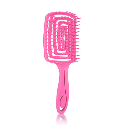 Vegan Hair Detangling Comb (Pink)