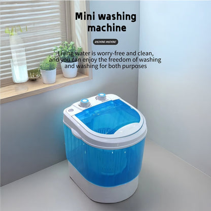 Mini Washing Machine for Shoes and Small Laundry with Timer Function