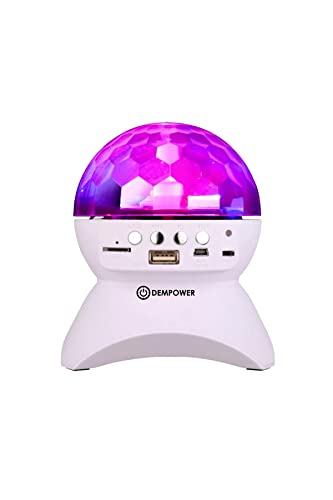 Colorful Disco Ball Party Light in White for Amazing Parties
