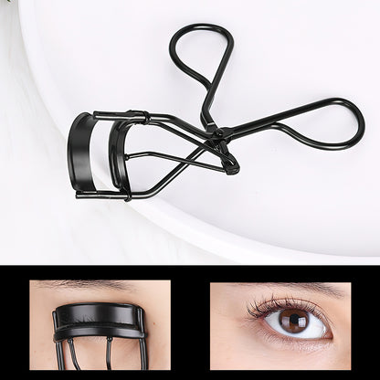 Professional Eyelash Curler in Black for Perfect Lashes