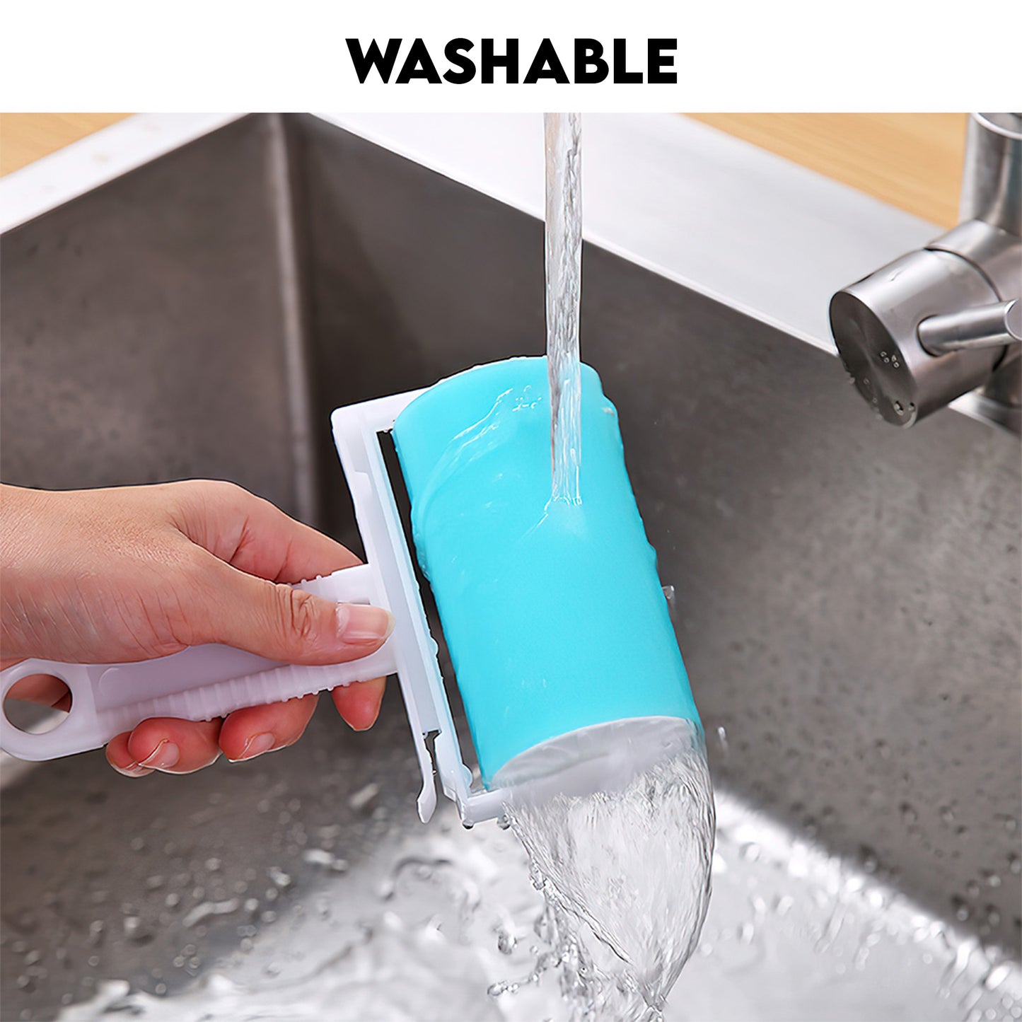 Washable Lint Collection Brush Roller for Home Use