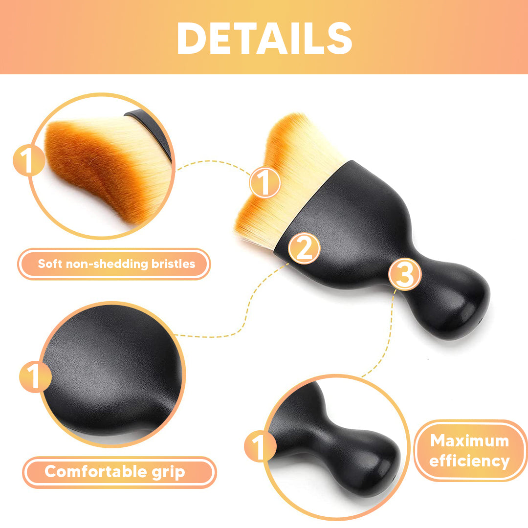 Professional Angled Foundation and Contour Brush