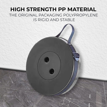 Portable Folding Stool with Adjustable Height for Camping and Travel