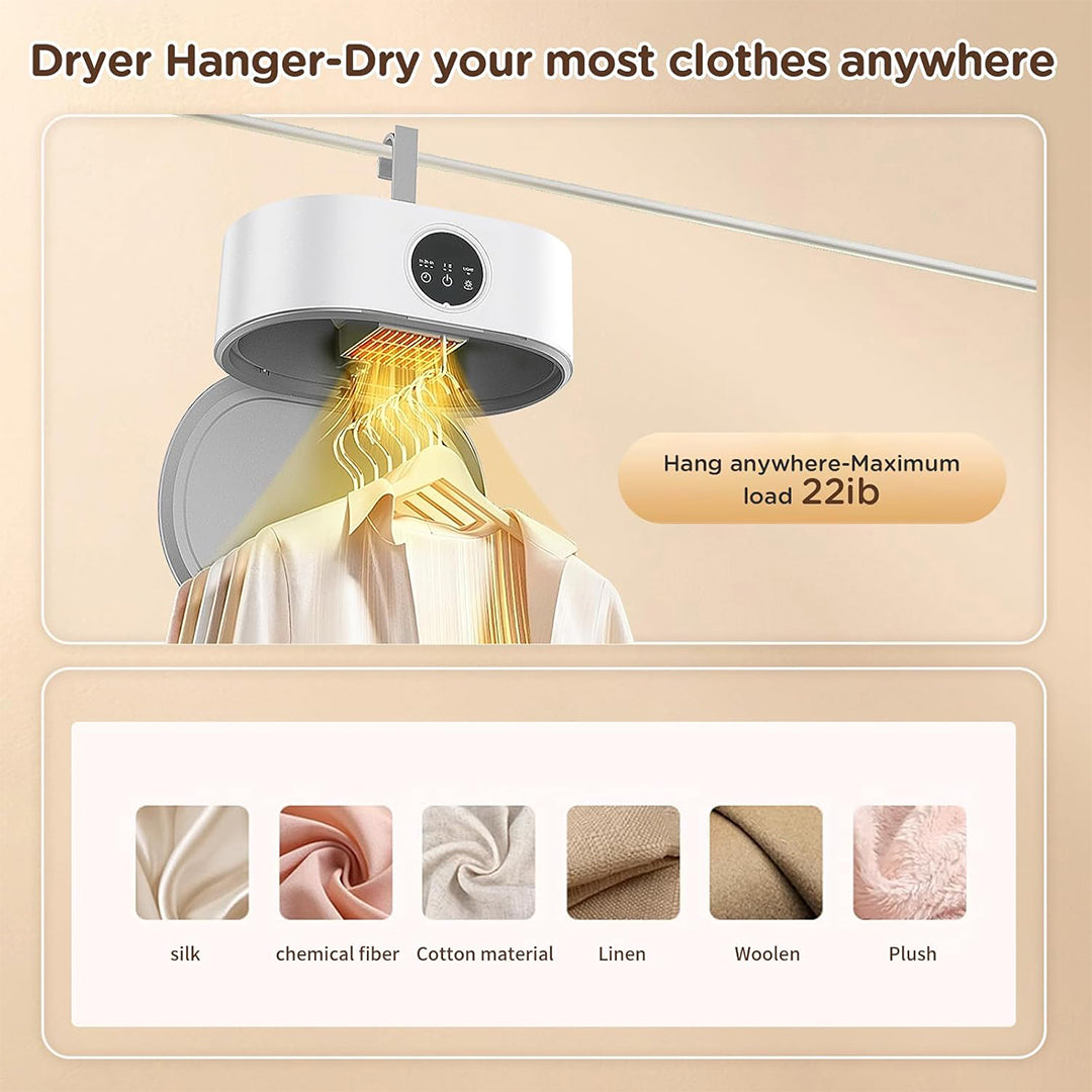 Portable Foldable Multi-Functional Electric Clothes Dryer