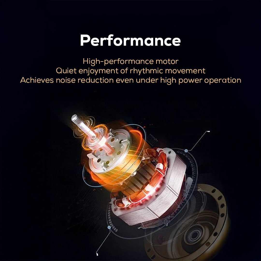 Smart Vibration Platform with Remote Control – LCD Display, 120 Speed Levels, Bluetooth Speaker