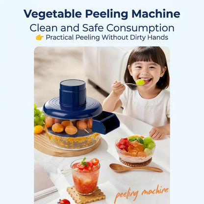 5-Blade Automatic USB Rechargeable Electric Fruit & Vegetable Peeler