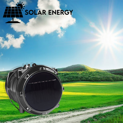 Powerbank Function Solar Camping Lantern (Black)