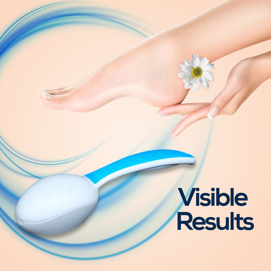 Foot Care Set – Callus Remover, Heel File & Ergonomic Handle bu nasıl