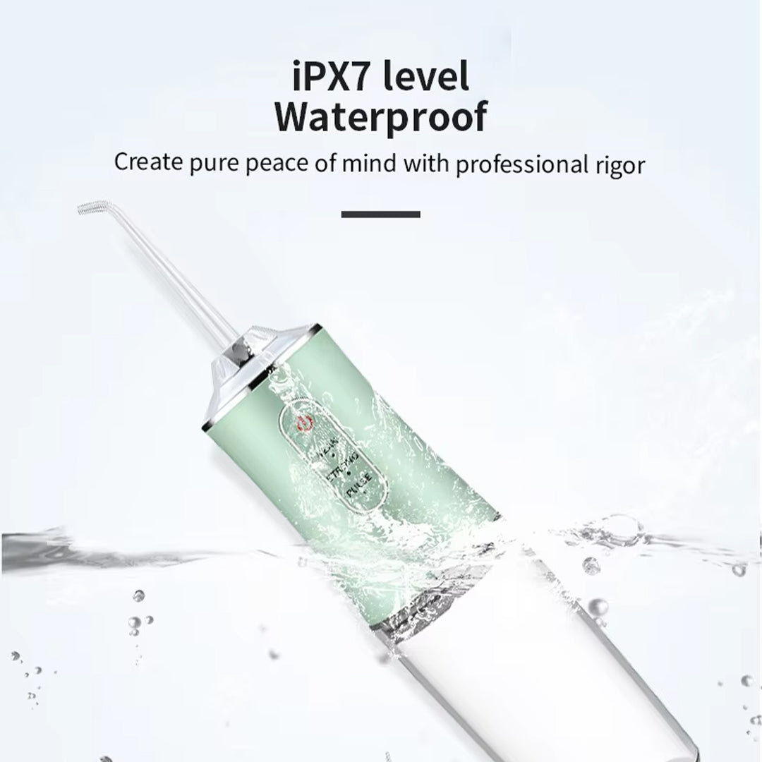 Cordless Water Flosser Oral Irrigator with 3 Modes and USB Rechargeable Design