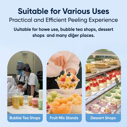 5-Blade Automatic USB Rechargeable Electric Fruit & Vegetable Peeler