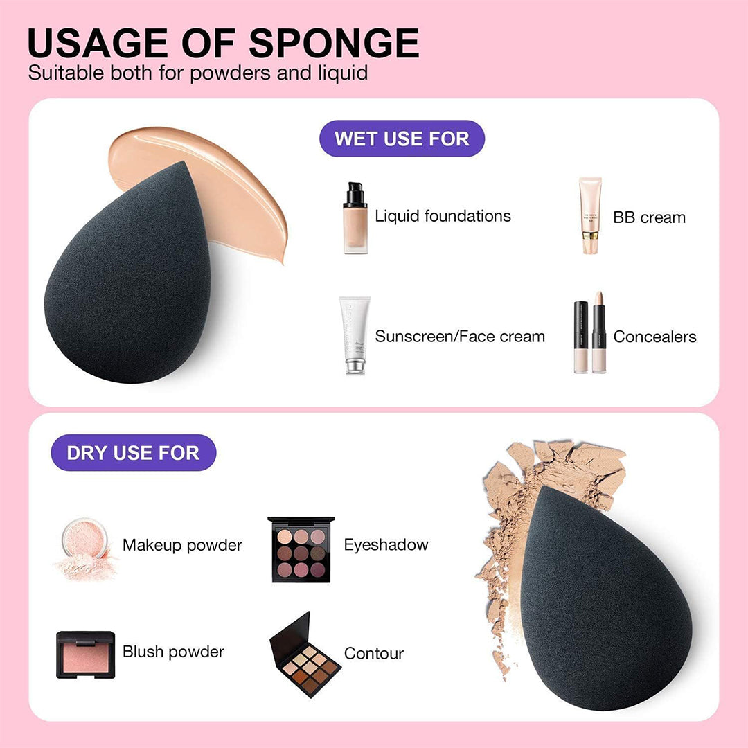 Soft 1 Piece Makeup Sponge for Flawless Application