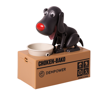 Adorable Dog Piggy Bank for Both Kids and Adults