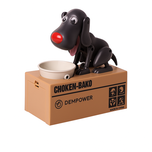 Adorable Dog Piggy Bank for Both Kids and Adults