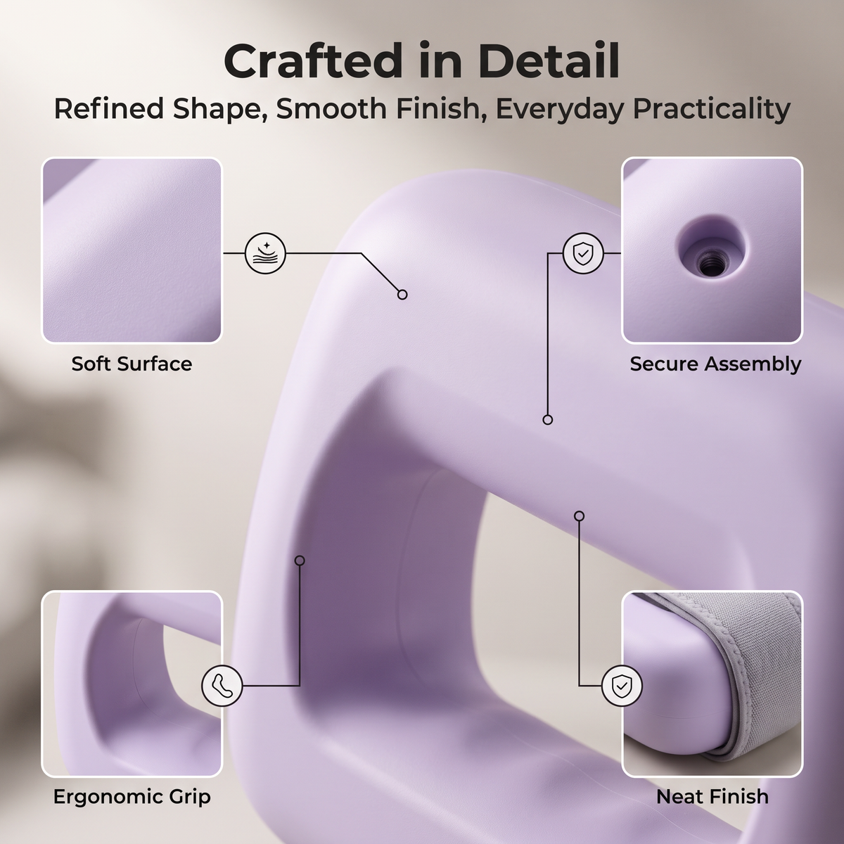 Rechargeable Vibration Massager with Adjustable Strap, 8 Adjustable Settings, LED Display & USB-C Charging