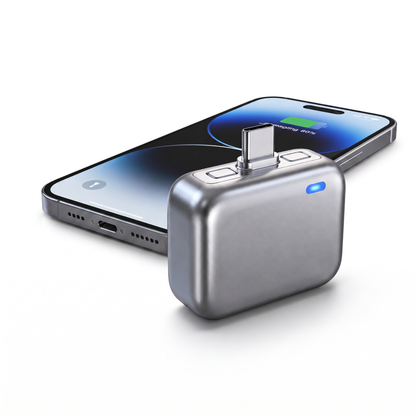 USB-C Smart Charging Adapter with Auto Disconnect, Fast Charging Support & Power Protection