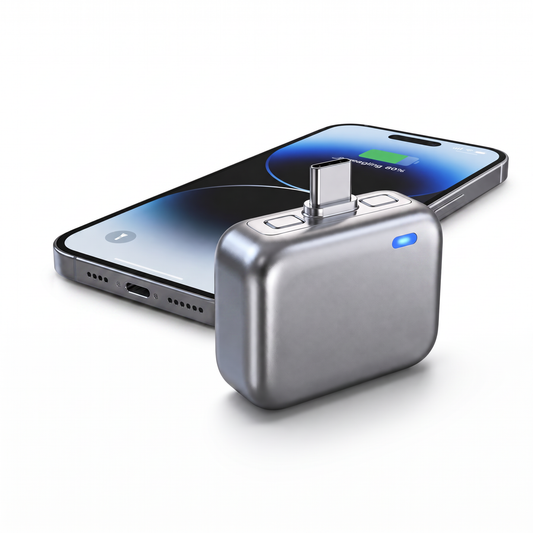 USB-C Smart Charging Adapter with Auto Disconnect, Fast Charging Support & Power Protection