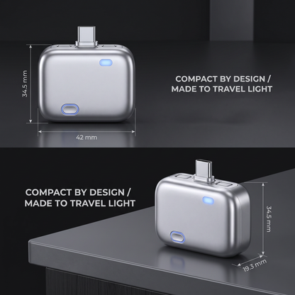 USB-C Smart Charging Adapter with Auto Disconnect, Fast Charging Support & Power Protection