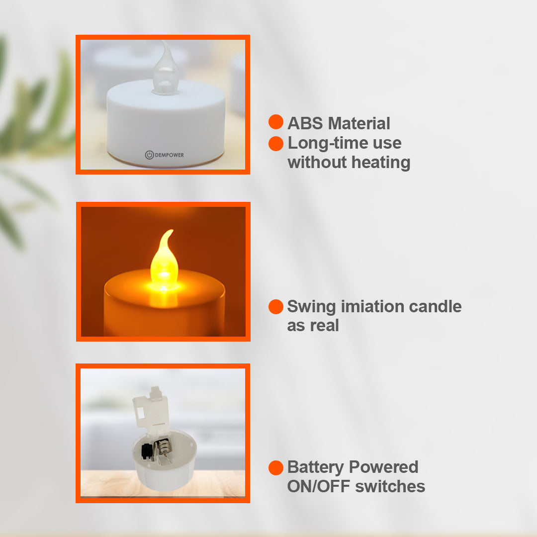 24 Pack Flameless Led Light Candles