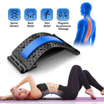 3 Level Adjustable Portable Back and Lower Back Stretcher