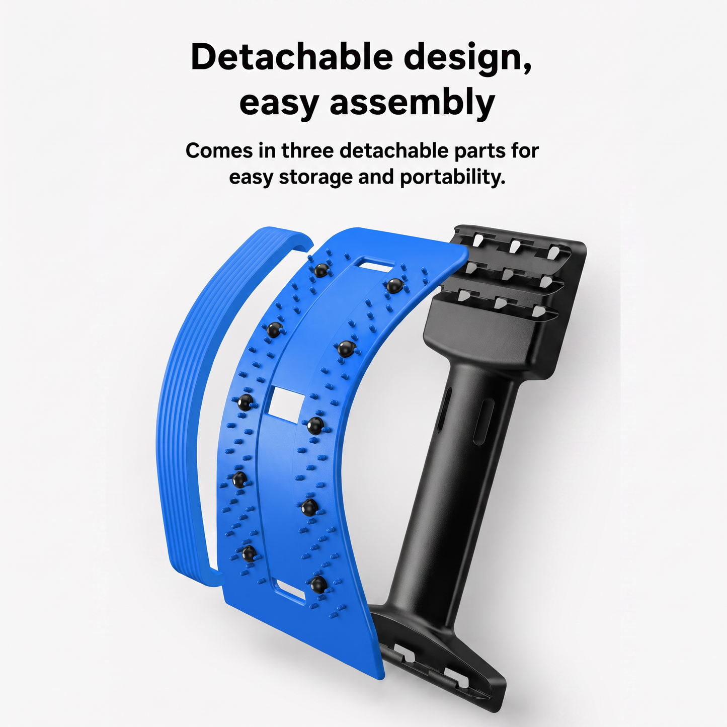 3 Level Adjustable Portable Back and Lower Back Stretcher