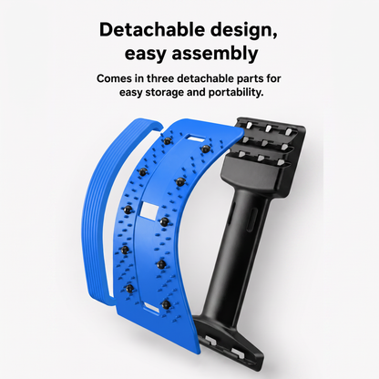 3 Level Adjustable Portable Back and Lower Back Stretcher