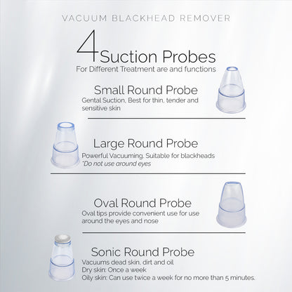 Blackhead Remover Vacuum Suction Pore Cleaner