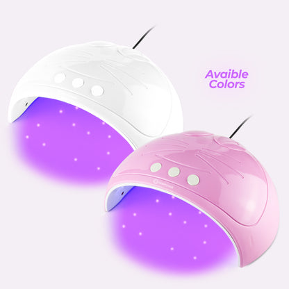 Cat Shaped UV LED Color Gel and Nail Dryer Lamp (White)
