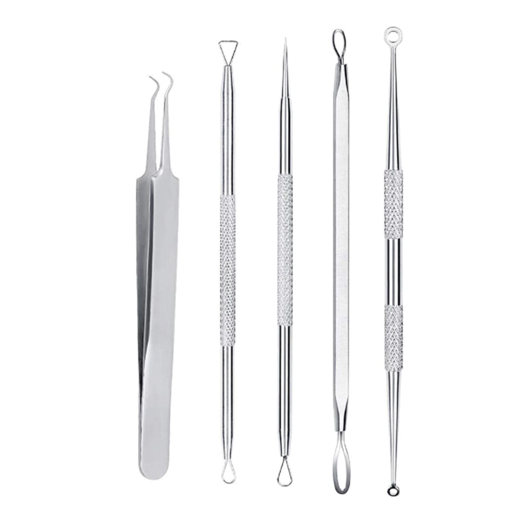 5 PCS Stainless Steel Blackhead Remover Comedone Set